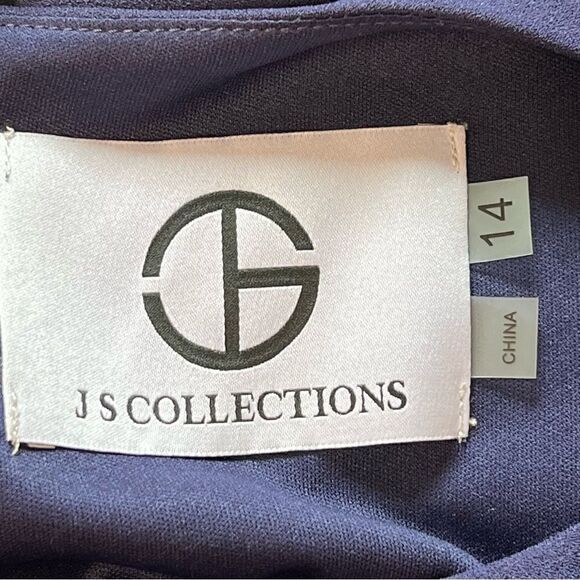 JA Collections  LEONA BOW HALTER GOWN size 14 NWOT - Picture 8 of 10